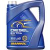 MANNOL Olio motore DIESEL EXTRA 10W-40 Olio parzialmente sintetico 5 L Compatibilità con RENAULT Clio 3 Hatchback BR0/1, CR0/1 Clio 2 BB0/1/2, CB0/1/2 Clio 4 Hatchback BH, VW Polo Hatchback 6R1, 6C1