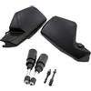Generico Paramani Per Manubrio Moto Per Suzuki V-Strom DL650 V Strom 650 2004-2022, Estensioni Paramani, Protezioni Per Le Mani Guardia Mano Manubrio Antivento(Nero lucido)