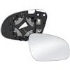 HZ-DESIGN Vetro Specchietto per Vetro Specchio Esterno Destro Riscaldabile Compatibile Con VW Golf Plus 2004-2014