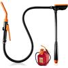 VETOLAKA Pompa di trasferimento elettrica a batteria, pompa di trasferimento dei liquidi, 1,1-2,4 gal/min, pompa di trasferimento elettrica per carburante, pompa portatile per benzina, diesel