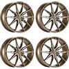Schmidt 4 Cerchi Schmidt TwentyOne 9.5Jx20 + 11.0Jx21 5x112 BRON per BMW M M3 G80/ G81