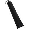 JEWEDECO Sacchetto per Aste Tenda con Chiusura a Coulisse, Nero