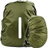 ILiemao 2 Pezzi Coprizaino Antipioggia, Impermeabile Zaino 20-80L