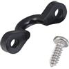 Toyvian Fibbia per Corda da Ponte Kayak C con Viti, Set Nero