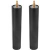 BESPORTBLE 2 Pezzi Estensione per Stecca da Biliardo, Nero, Metallo e Plastica | Compatibile Stecca Snooker e Pool, Impugnatura Comoda, Installazione Semplice, Uso Versatile