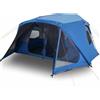 RJPLMFV Tenda Familiare 10 Persone Blu Impermeabile