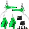 Generic Tamburo Freno per Bicicletta, Freno a Disco Idraulico a 4 pistoncini, 850 mm, 1550 mm, Pressione dell'olio, Freni Anteriori e Posteriori, Freno Idraulico per Biciclette, Tamburo Freno Posteriore