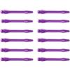 MAGICLULU 12 Pezzi Astine Freccette 2ba in Lega di Alluminio, Porpora | Barre Filettate Leggere e Resistenti, Profilo Portatile, per Competizioni e Appassionati di Darts