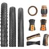 LongTing Copertone Pieghevole for Ghiaia JILUER for Bicicletta Copertone for Bicicletta da Strada Nero/Giallo 60TPI | 26×2,25/27,5×2,1/2,2/29×2,2/700×25C/20×1,35