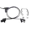Generic Tamburo Freno per Bicicletta HS11 Freno V Idraulico Mountain Travel Bicicletta Olio Disco Freno V Cerchio Bicicletta da Strada Climbing Tamburo Freno Posteriore