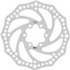 Generic Tamburo Freno Posteriore per Bicicletta, Cuscinetto per Freno a Disco per Scooter, Bici Pieghevole, Compatibile con rotori da 120 mm e 140 mm, Rotazione a 360° Sinistra e Destra.