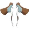 Generic Tamburo Freno Posteriore per Biciclette, Leva Freno per Bicicletta, MTB, Mountain Bike, Leve Freno Anteriori e Posteriori, Set Manubrio da Corsa