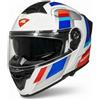 Folpus Casco Integrale Casco Cascos Elmetto Casco da Strada con Visiera Esterna Trasparente E Parasole Interno Materiale con Assorbimento Profilo