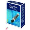 ASCENSIA DIABETES CARE ITALY DISPOSITIVO PUNGIDITO AUTOMATICO MICROLET NEXT CON 5 LANCETTE COLORATE MICROLET RIVESTIMENTO IN SILICONE PER PRELIEVO SANGUE CAPILLARE