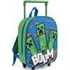 Minecraft - Zaino trolley asilo per bambini, 28cm