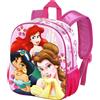 Principesse Disney - Zaino 3D 31cm per l'asilo o il tempo libero