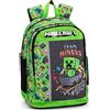 Minecraft Mascots - Zaino organizzato per scuola elementare