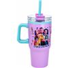 KPop Demon Hunters K-Pop Demon Hunters - Borraccia tazza termica con cannuccia 640ml