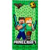 Minecraft - Telo Mare / Asciugamano per bambini, asciugatura rapida, ultra morbido, 140cm