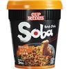 Nissin Cup Noodles Soba Cup - Pechino Duck, confezione da 1 pezzo, con salsa speziata, anatra e verdure, cibo asiatico (87 g)