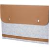 IMPRESSION Borsa per laptop in feltro rpet jonathan Personalizzate o neutre