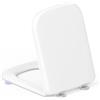 YEAUPE PRO Copriwater Tavoletta WC Quadrata Corta Urea con Maniglia, Bianco
