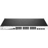 D-Link Dgs 1210-28MP - Interruttore - Managed - 24 x 10/100/1000 ( Poe + 4 X