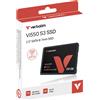 Verbatim 256GB Verbatim Vi550 S3 Phison 2,5" (6.3cm) SATAIII Interno Retail
