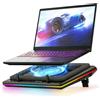 Llano Base Raffreddamento PC Portatile RGB, Ventola 14cm, USB, Regolabile