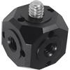 jebyltd Connettori Rotazione Adattatore Giochi Universals A 360 Gradi Per Magics Arm Video Riempimento Microfoni Light Extension Mount Head Professional Repair Accessorio