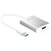 j5create Adattatore per display HDMI da USB 3.0 a 4K, connettore USB 3.0 maschio tipo A, connettore HDMI femmina, 4K UHD, risoluzione fino a 3840 x 2160 a 30 Hz, alloggiamento in alluminio (JUA354)