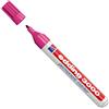 Edding 3000, pennarello indelebile con punta rotonda, ca. 1,5-3 mm., Colore: rosa., 1 pezzo
