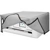 kwmobile Copertina Antipolvere Compatibile con Canon TS7650i - Copri Stampante - Copertura Protettiva - Fodera in grigio chiaro