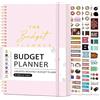 RUKAR Budget Planner, agenda mensile 2025 con monitoraggio delle spese e delle bollette, calendario non datato di 12 mesi per prendere il controllo dei tuoi soldi