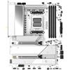 Sapphire Pure X870a Wifi7 ? Mainboard Atx Am5 Ddr5 Pcie5 Usb4 Schwarz (52122-02-40g)