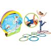 BLUE SKY Anelli di Marella aperto-042776-Multicolor-Gioco di ricreazione-Plastica-27 cm x 27 cm bambini-Gioco all'aperto-Salti-Da 3 anni, Multicolore, 042776