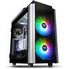 Thermaltake Level 20 GT ARGB - Full-Tower - PC - SPCC - Vetro temperato - Nero - Argento - ATX,EATX,Micro ATX,Mini-ITX - Gaming