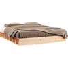 vidaXL Letto in legno massiccio 200x200 cm