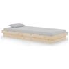 vidaXL Letto in legno massiccio 90x190 cm