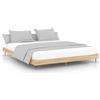 vidaXL Struttura letto senza materasso rovere Sonoma 120x200 cm materiale a base di legno