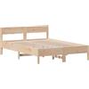 vidaXL Letto in legno massiccio senza materasso 160x200 cm in legno di pino
