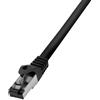 LogiLink Professional CQ8113S Cavo patch LogiLink Premium, Cat. 8.1, S/FTP, 20 m, nero