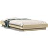 vidaXL Struttura letto Sonoma in rovere 90x190 cm materiale a base di legno