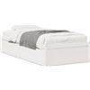 vidaXL Letto in legno massiccio senza materasso bianco 75x190 cm in legno di pino