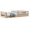 vidaXL Letto in legno massiccio senza materasso 70x140 cm in legno di pino
