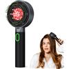 Donnerberg Dispositivo per massaggi MIO KM-067 Grigio Massaggio 3D alla testa con luce rossa + applicazione di olio
