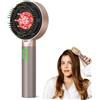 Donnerberg Apparecchio per massaggi MIO KM-068 Beige Massaggio 3D alla testa con luce rossa + applicazione di olio