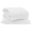 vidaXL Coperta estiva vidaXL con cuscini, 2 pezzi, colore bianco, in microfibra