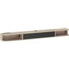 HOMCOM Mobile TV sospeso fino a 190,5 cm con cassetto e 2 ripiani, 180x24x16 cm, legno | Aosom Italy