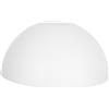 POPETPOP Paralume Fungo in Plastica Bianco per Lampada da Soffitto Design Moderno Semplice Compatibilità Versatile e Lunga Durata per Ventilatori da Soffitto